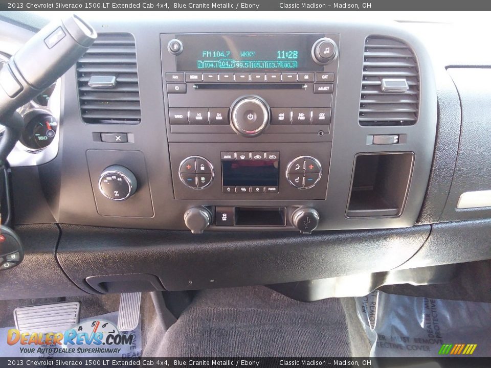 2013 Chevrolet Silverado 1500 LT Extended Cab 4x4 Blue Granite Metallic / Ebony Photo #12