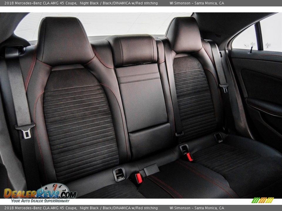 Rear Seat of 2018 Mercedes-Benz CLA AMG 45 Coupe Photo #14