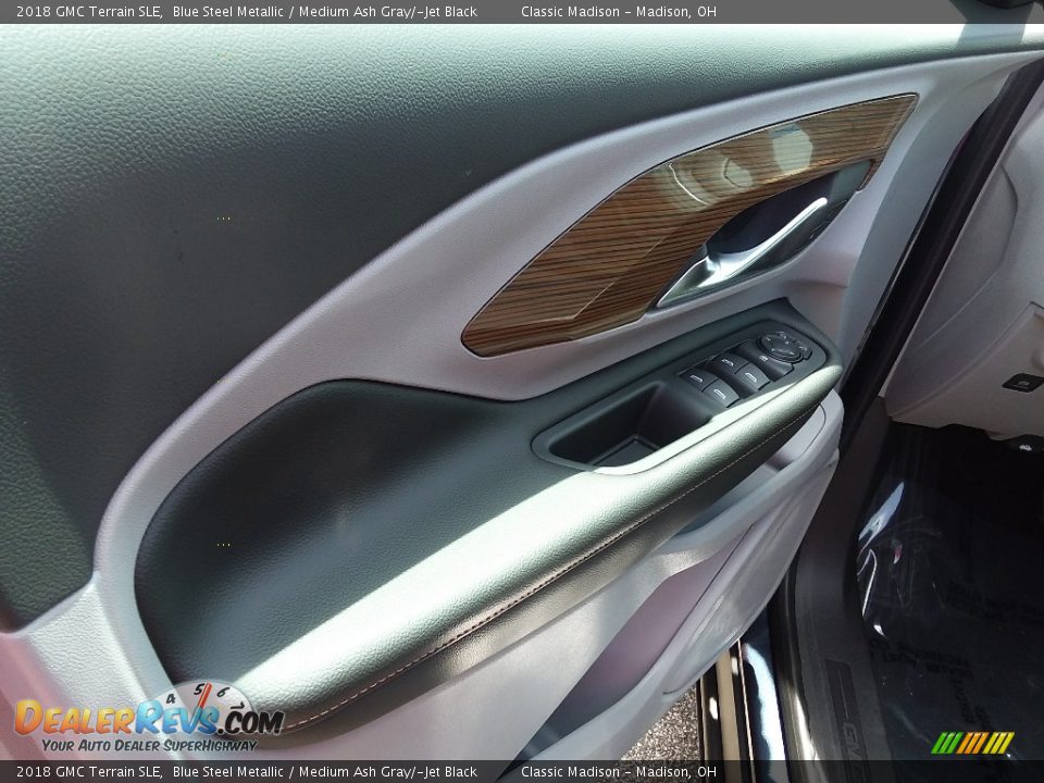 2018 GMC Terrain SLE Blue Steel Metallic / Medium Ash Gray/­Jet Black Photo #3