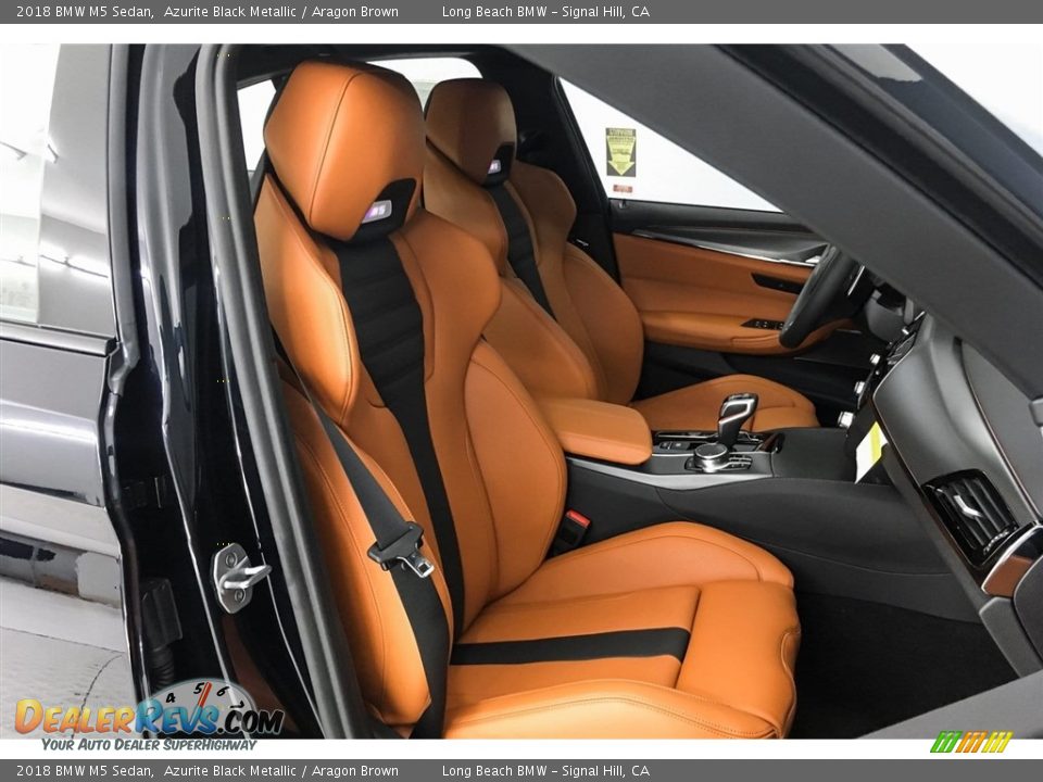 Aragon Brown Interior - 2018 BMW M5 Sedan Photo #2