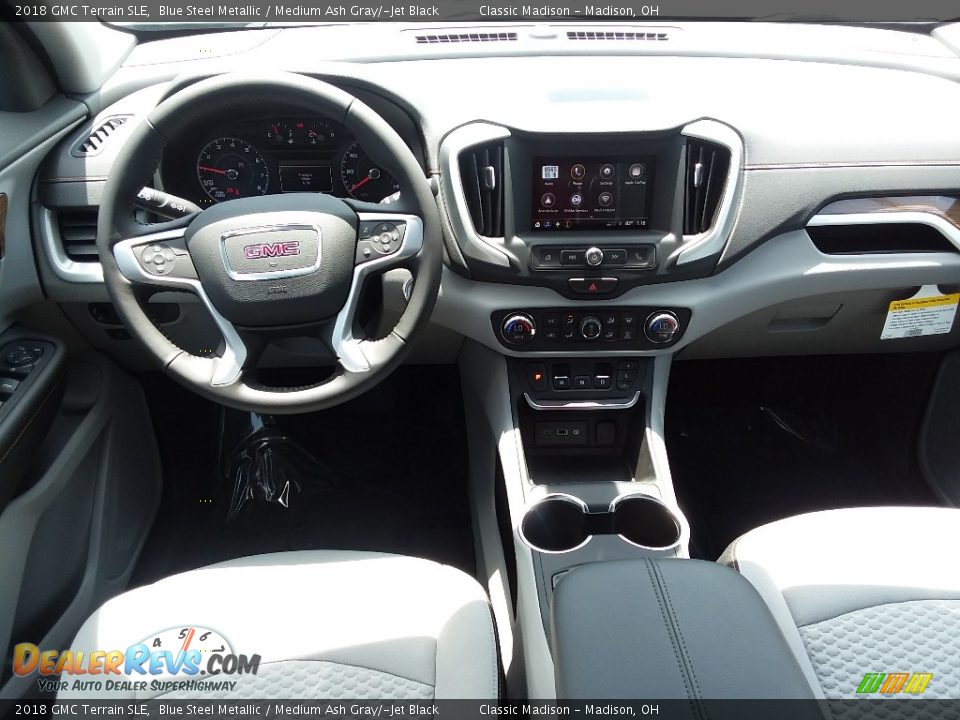 2018 GMC Terrain SLE Blue Steel Metallic / Medium Ash Gray/­Jet Black Photo #5