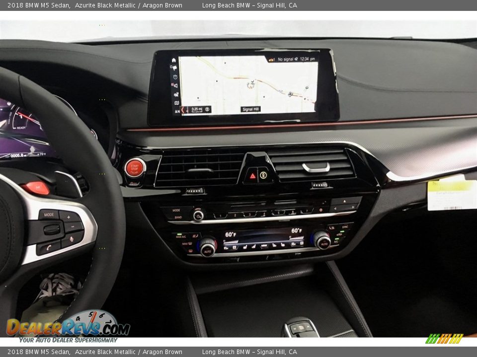 Dashboard of 2018 BMW M5 Sedan Photo #5