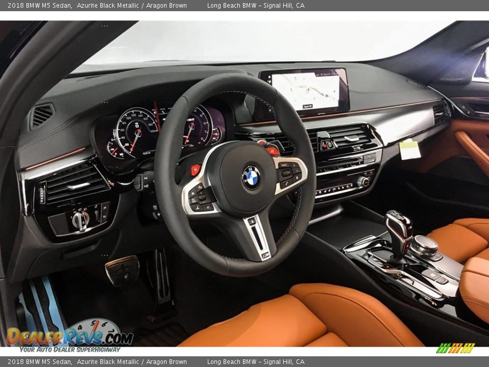 Dashboard of 2018 BMW M5 Sedan Photo #6