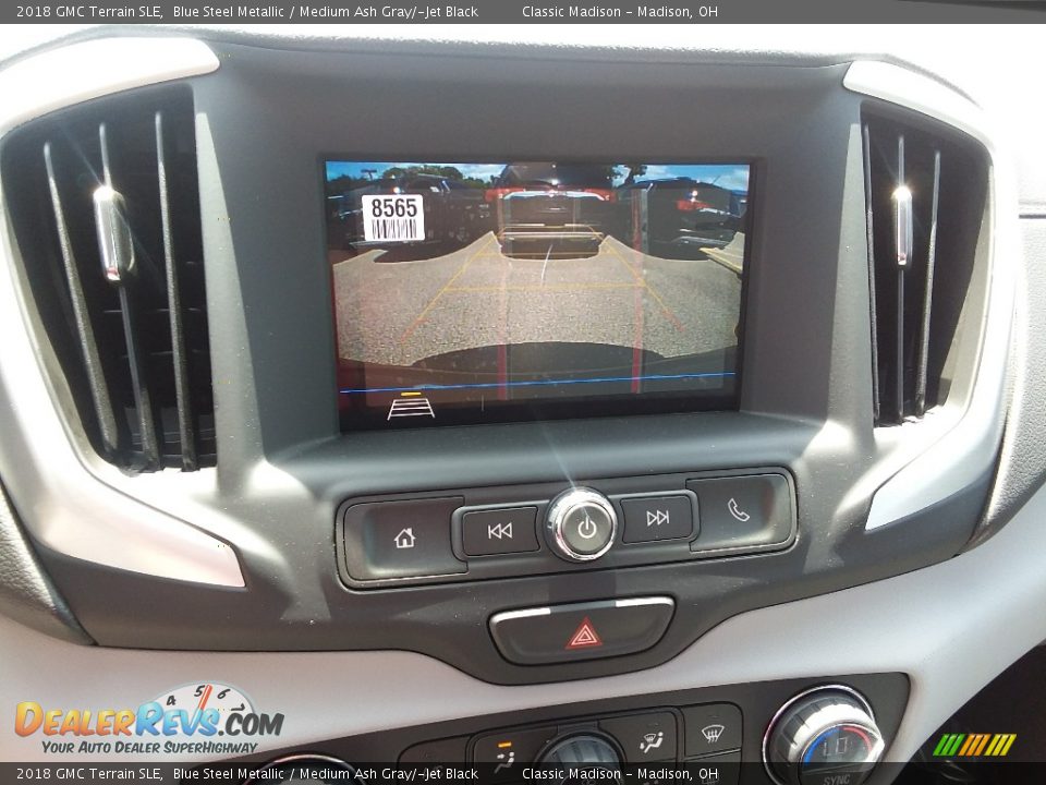 2018 GMC Terrain SLE Blue Steel Metallic / Medium Ash Gray/­Jet Black Photo #8