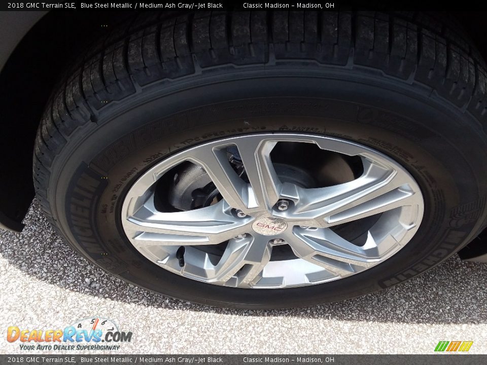 2018 GMC Terrain SLE Blue Steel Metallic / Medium Ash Gray/­Jet Black Photo #11