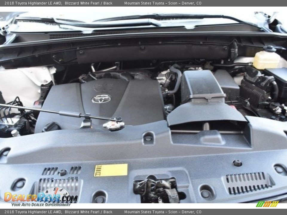 2018 Toyota Highlander LE AWD Blizzard White Pearl / Black Photo #33