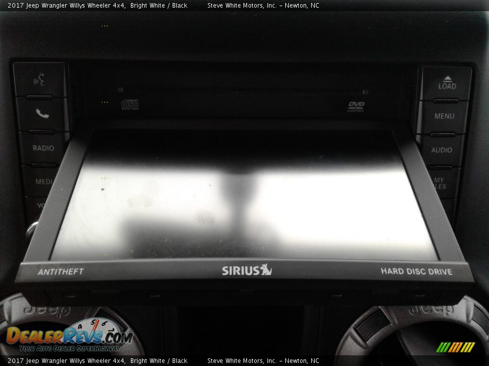 2017 Jeep Wrangler Willys Wheeler 4x4 Bright White / Black Photo #19