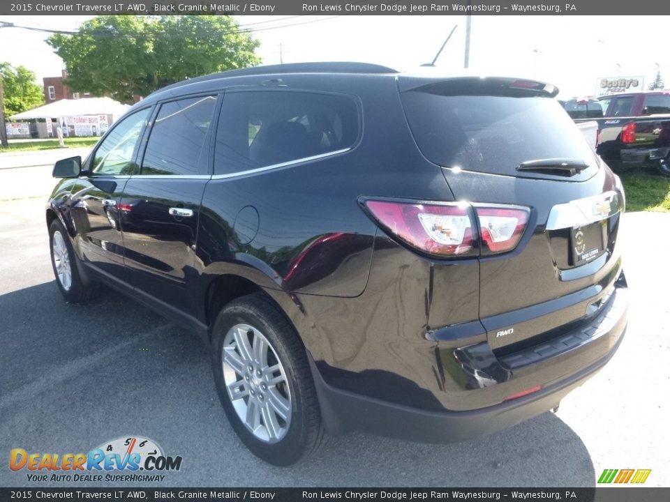 2015 Chevrolet Traverse LT AWD Black Granite Metallic / Ebony Photo #3