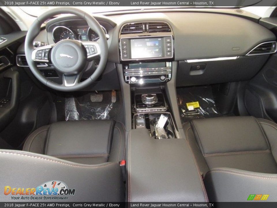 2018 Jaguar F-PACE 25t AWD Prestige Corris Grey Metallic / Ebony Photo #4