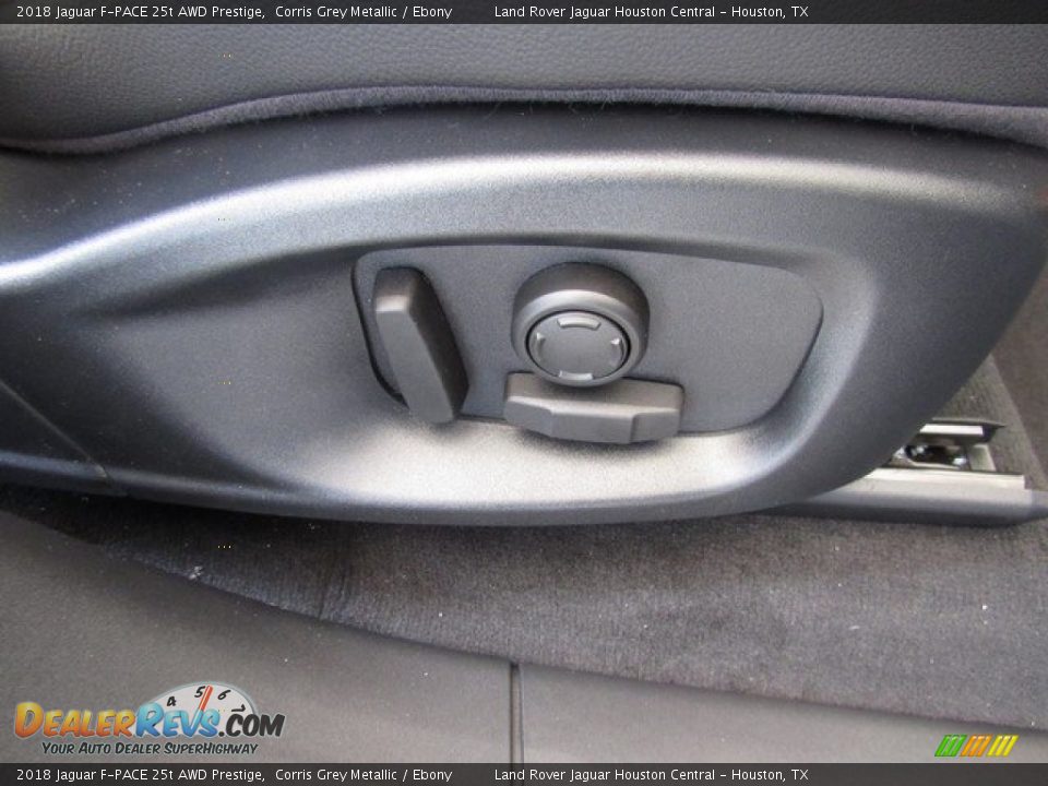 2018 Jaguar F-PACE 25t AWD Prestige Corris Grey Metallic / Ebony Photo #20