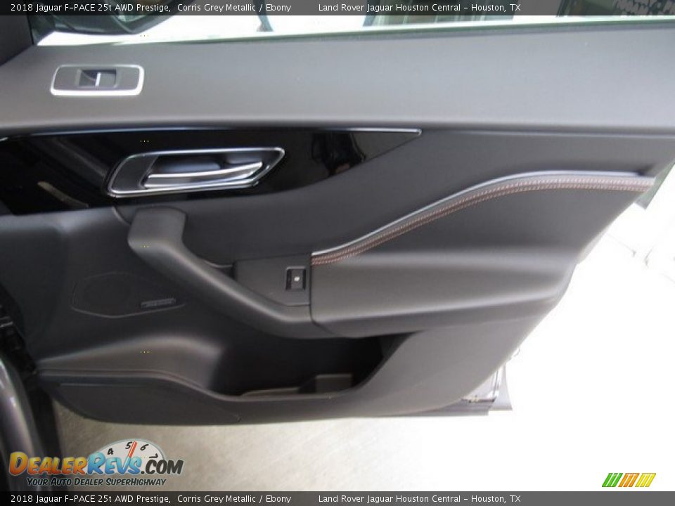 2018 Jaguar F-PACE 25t AWD Prestige Corris Grey Metallic / Ebony Photo #21