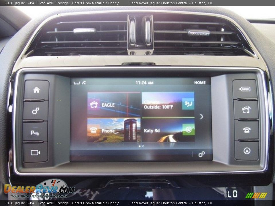 2018 Jaguar F-PACE 25t AWD Prestige Corris Grey Metallic / Ebony Photo #32