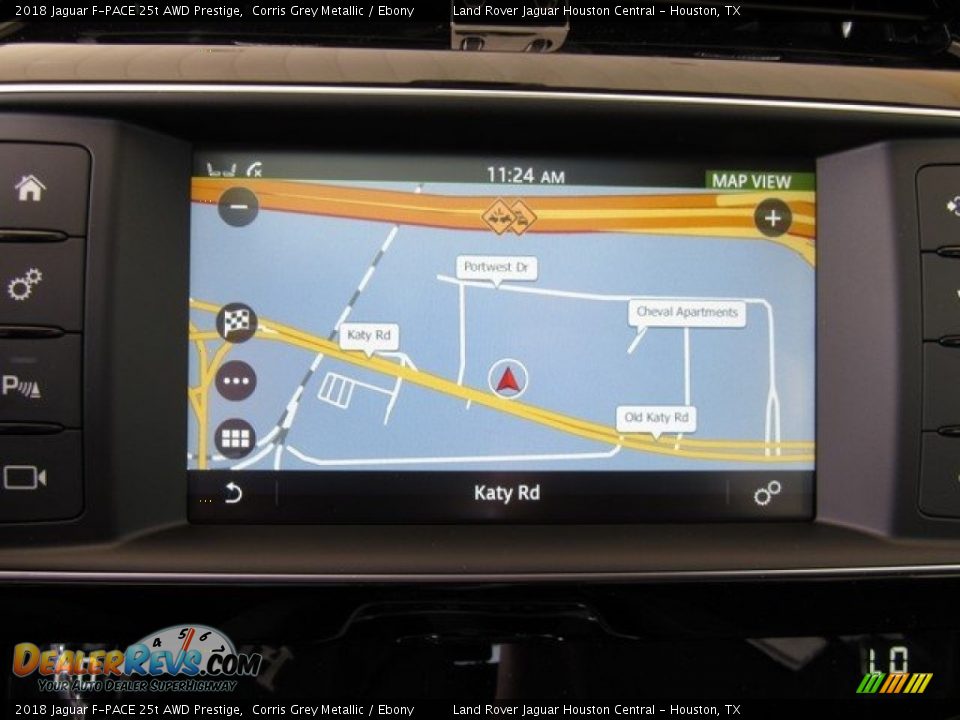 2018 Jaguar F-PACE 25t AWD Prestige Corris Grey Metallic / Ebony Photo #33