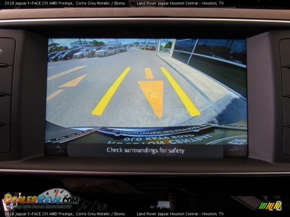2018 Jaguar F-PACE 25t AWD Prestige Corris Grey Metallic / Ebony Photo #34