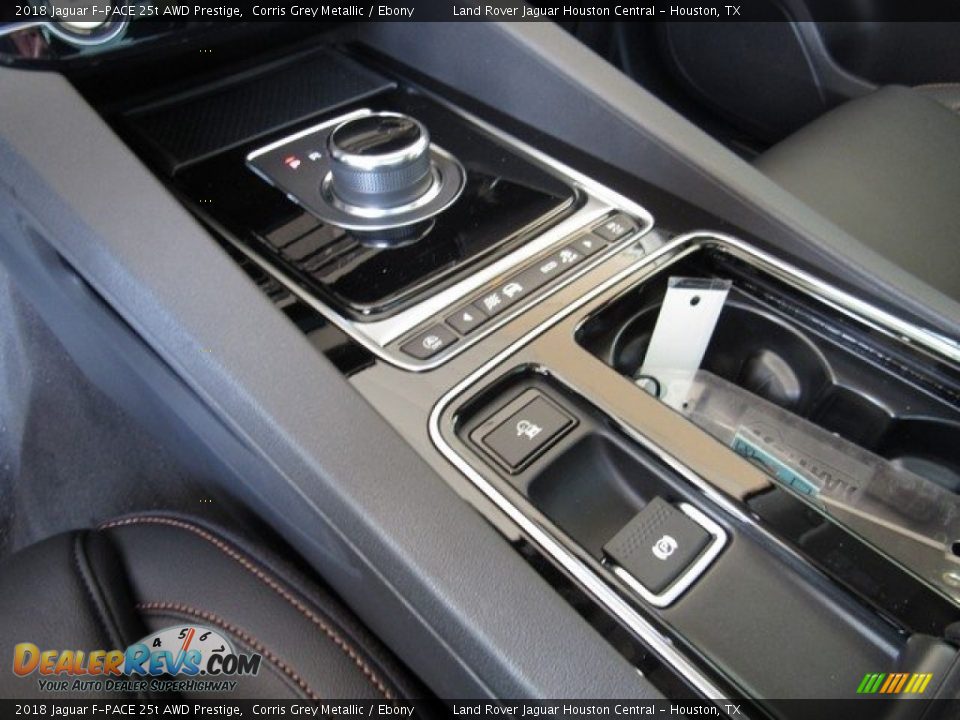 2018 Jaguar F-PACE 25t AWD Prestige Corris Grey Metallic / Ebony Photo #35