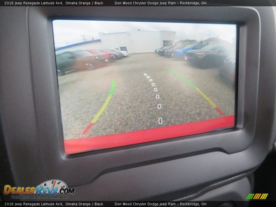 2018 Jeep Renegade Latitude 4x4 Omaha Orange / Black Photo #3