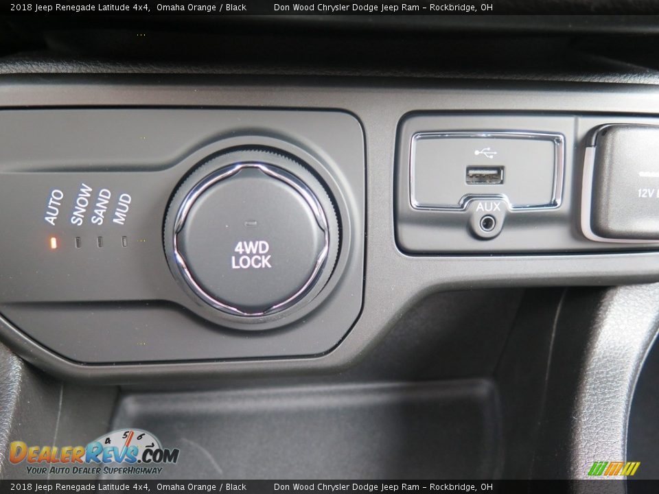 2018 Jeep Renegade Latitude 4x4 Omaha Orange / Black Photo #4