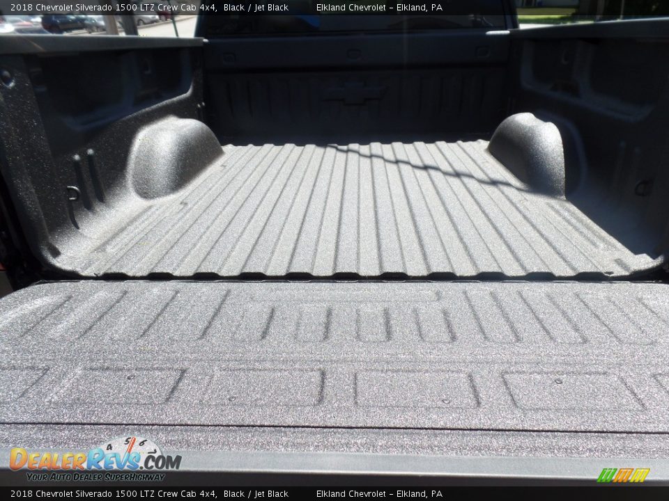 2018 Chevrolet Silverado 1500 LTZ Crew Cab 4x4 Black / Jet Black Photo #15