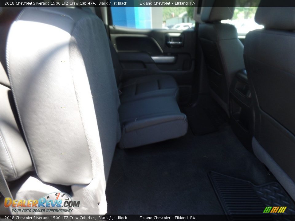 2018 Chevrolet Silverado 1500 LTZ Crew Cab 4x4 Black / Jet Black Photo #20