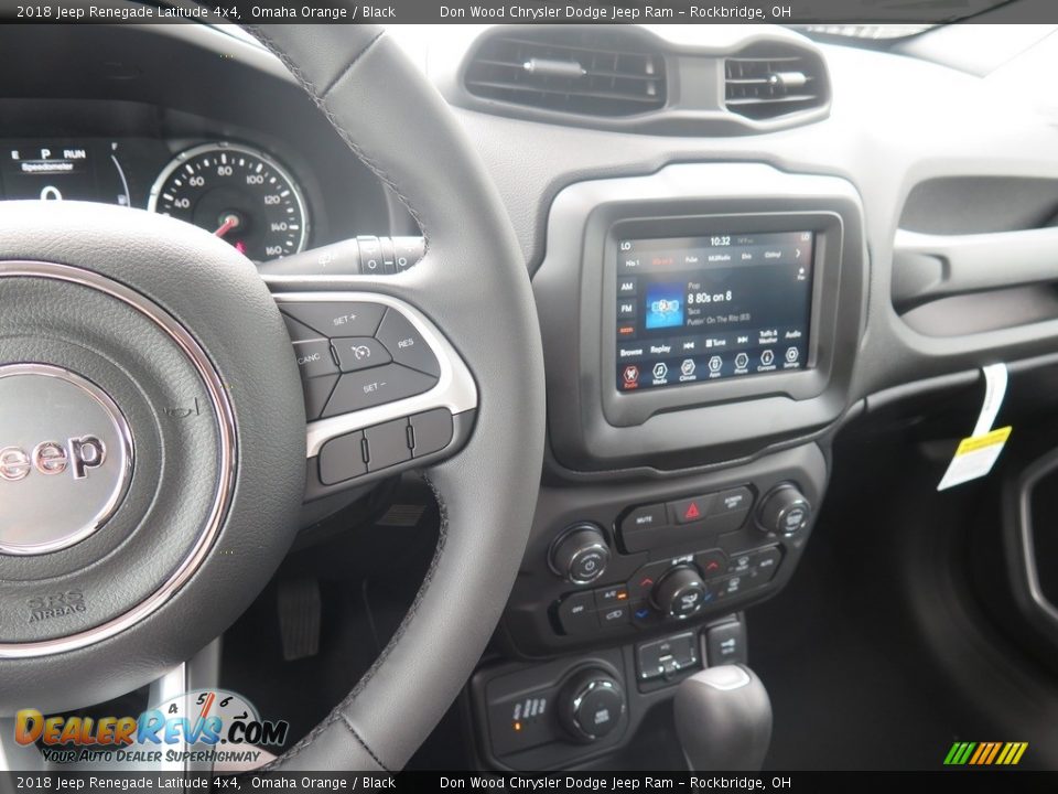 2018 Jeep Renegade Latitude 4x4 Omaha Orange / Black Photo #18