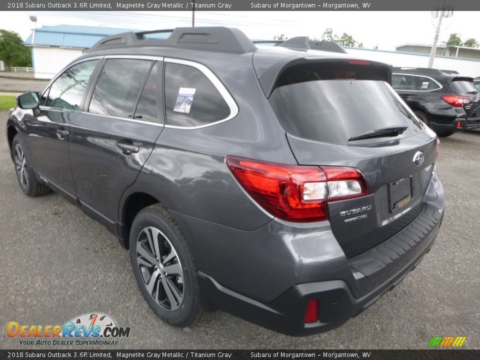 2018 Subaru Outback 3.6R Limited Magnetite Gray Metallic / Titanium Gray Photo #6