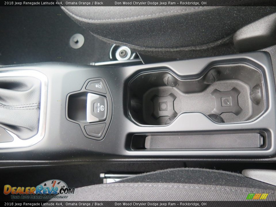 2018 Jeep Renegade Latitude 4x4 Omaha Orange / Black Photo #21