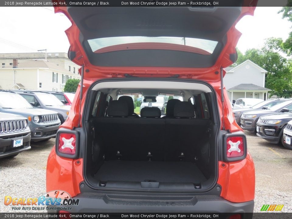 2018 Jeep Renegade Latitude 4x4 Omaha Orange / Black Photo #28