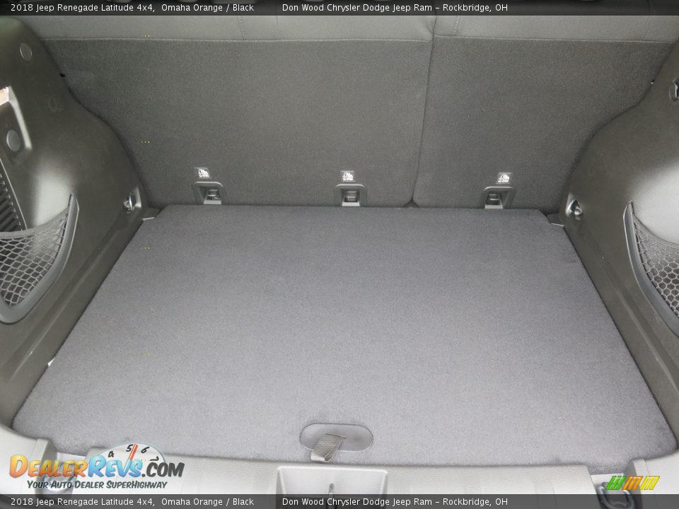 2018 Jeep Renegade Latitude 4x4 Omaha Orange / Black Photo #29