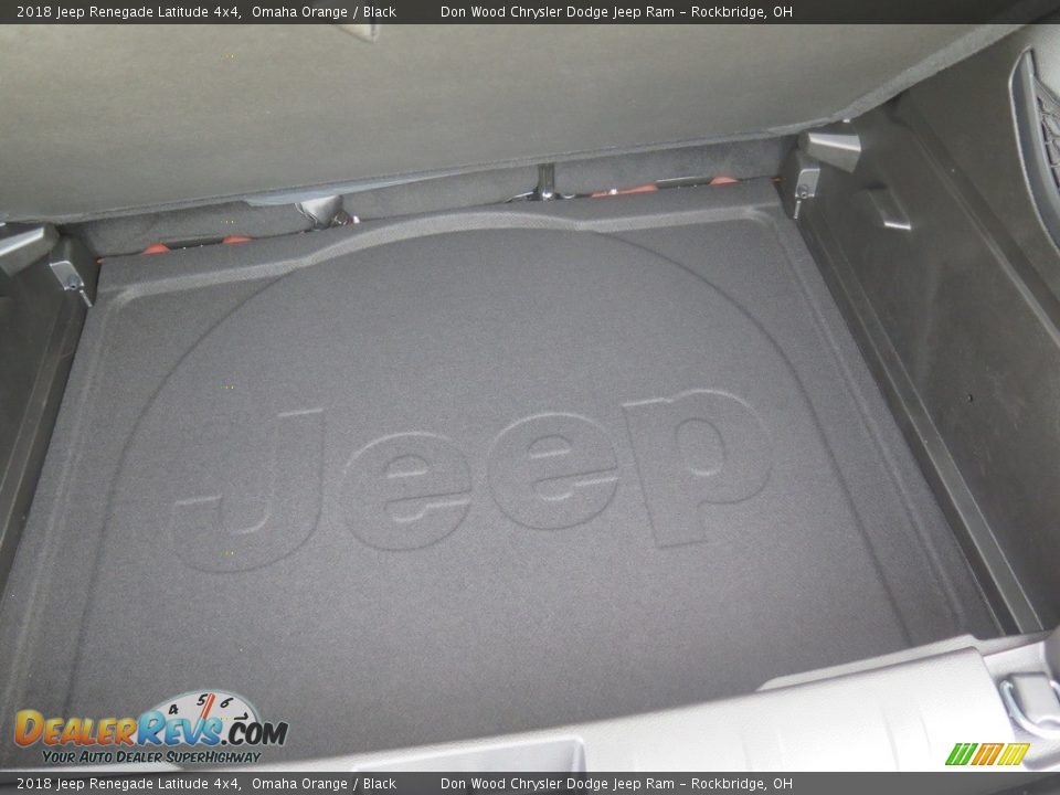 2018 Jeep Renegade Latitude 4x4 Omaha Orange / Black Photo #30