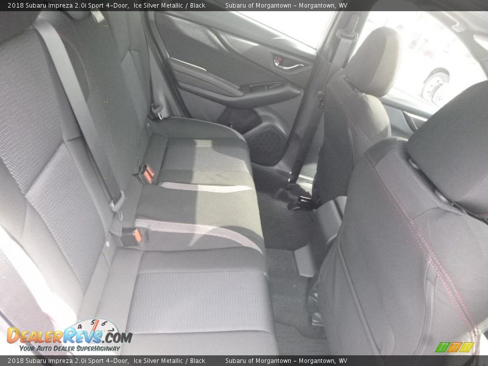 2018 Subaru Impreza 2.0i Sport 4-Door Ice Silver Metallic / Black Photo #13