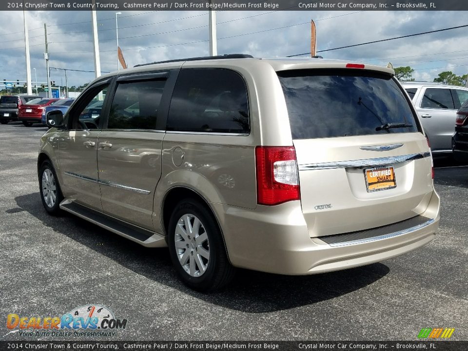 2014 Chrysler Town & Country Touring Cashmere Pearl / Dark Frost Beige/Medium Frost Beige Photo #3