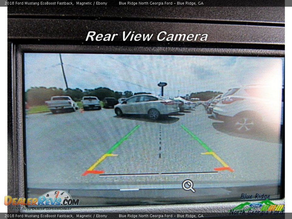 2018 Ford Mustang EcoBoost Fastback Magnetic / Ebony Photo #18