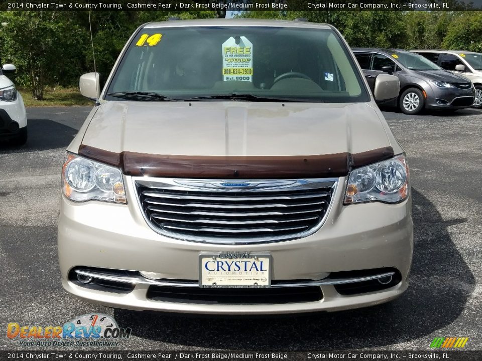 2014 Chrysler Town & Country Touring Cashmere Pearl / Dark Frost Beige/Medium Frost Beige Photo #8