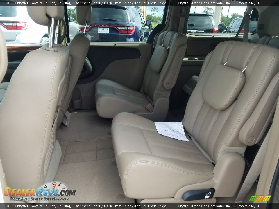 2014 Chrysler Town & Country Touring Cashmere Pearl / Dark Frost Beige/Medium Frost Beige Photo #10