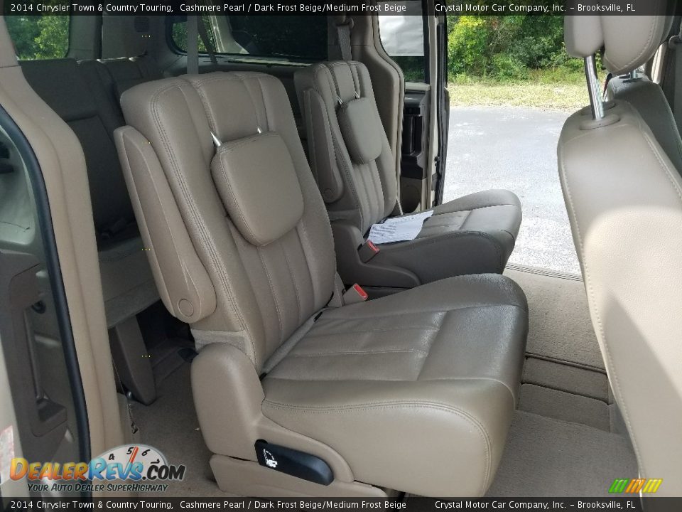 2014 Chrysler Town & Country Touring Cashmere Pearl / Dark Frost Beige/Medium Frost Beige Photo #12