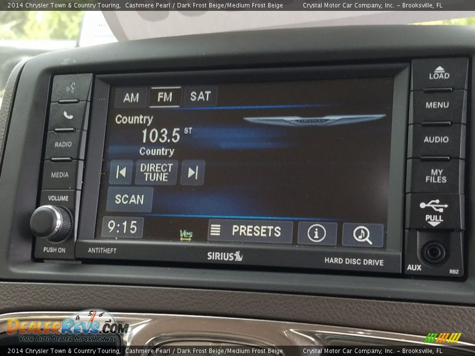 2014 Chrysler Town & Country Touring Cashmere Pearl / Dark Frost Beige/Medium Frost Beige Photo #17