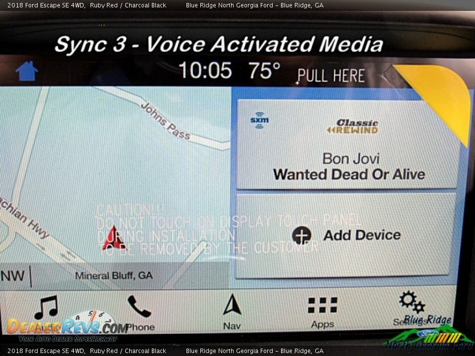 2018 Ford Escape SE 4WD Ruby Red / Charcoal Black Photo #16