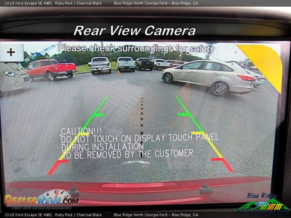 2018 Ford Escape SE 4WD Ruby Red / Charcoal Black Photo #17
