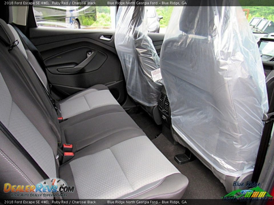 2018 Ford Escape SE 4WD Ruby Red / Charcoal Black Photo #27