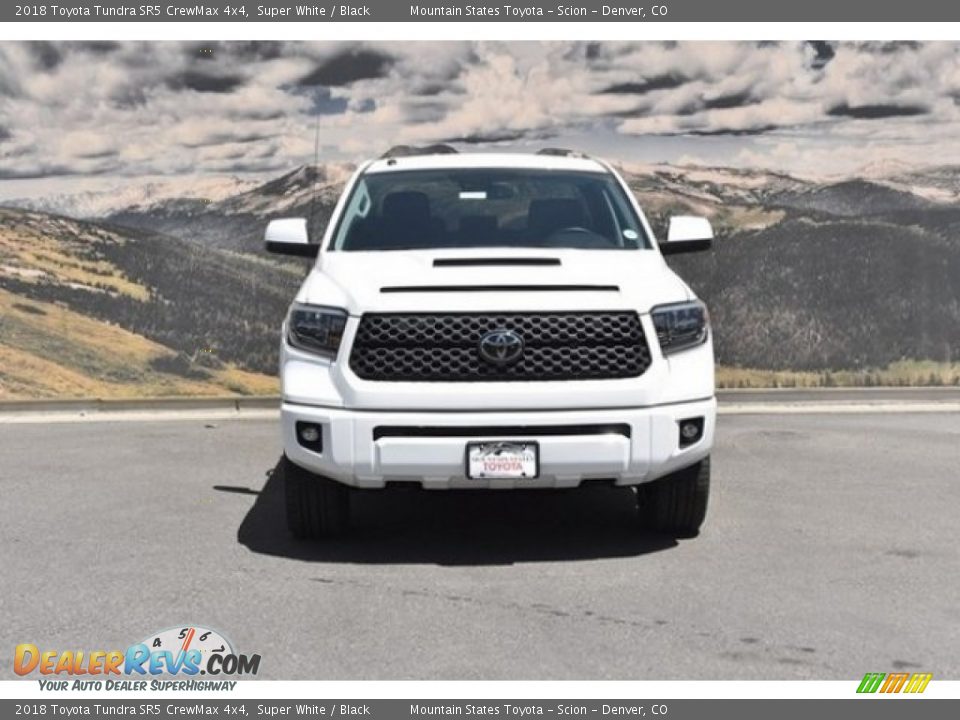 2018 Toyota Tundra SR5 CrewMax 4x4 Super White / Black Photo #2