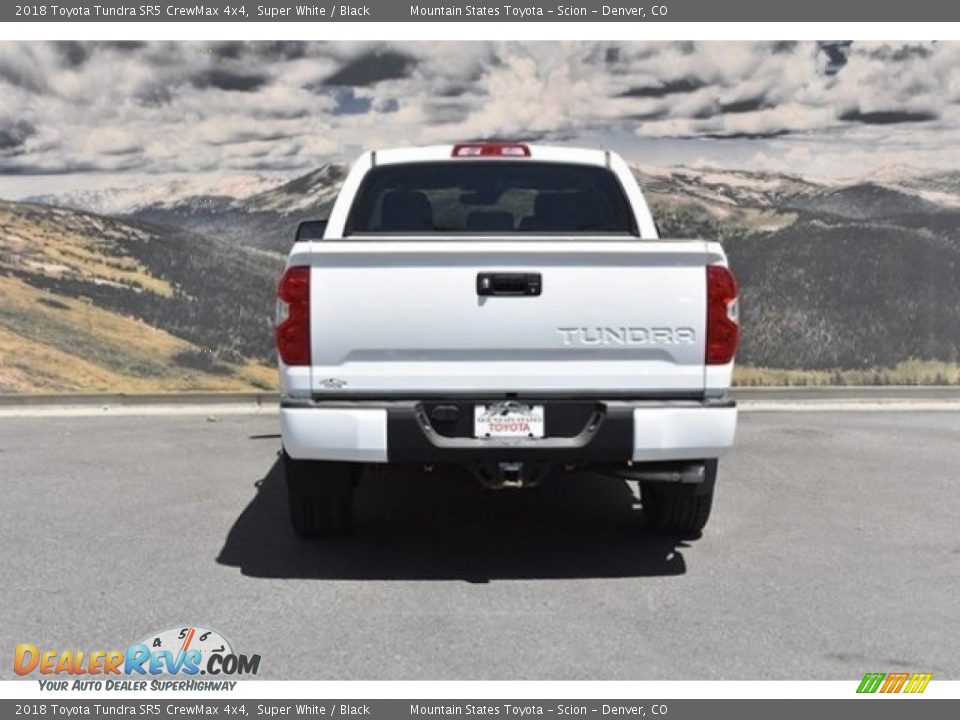 2018 Toyota Tundra SR5 CrewMax 4x4 Super White / Black Photo #4