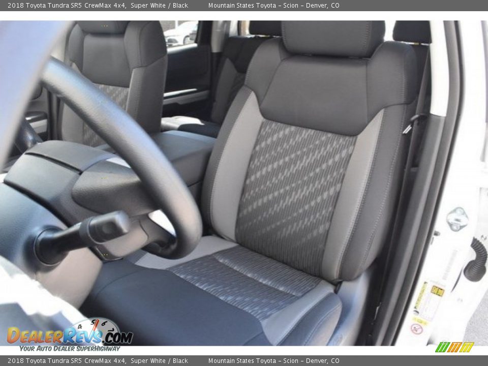 2018 Toyota Tundra SR5 CrewMax 4x4 Super White / Black Photo #7