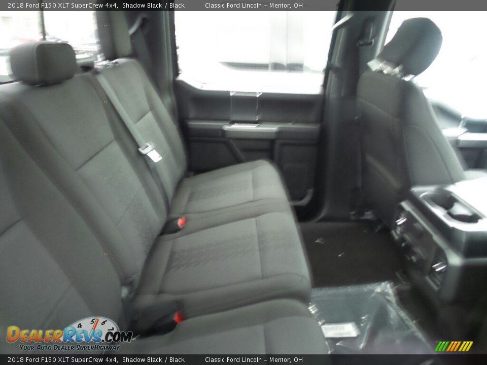 2018 Ford F150 XLT SuperCrew 4x4 Shadow Black / Black Photo #5