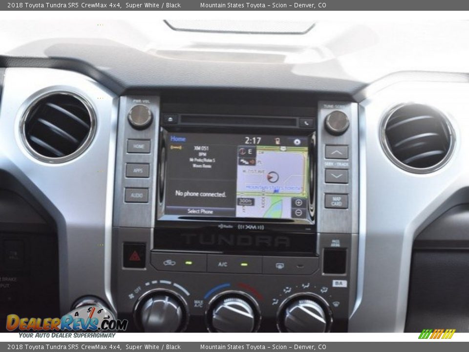 2018 Toyota Tundra SR5 CrewMax 4x4 Super White / Black Photo #10