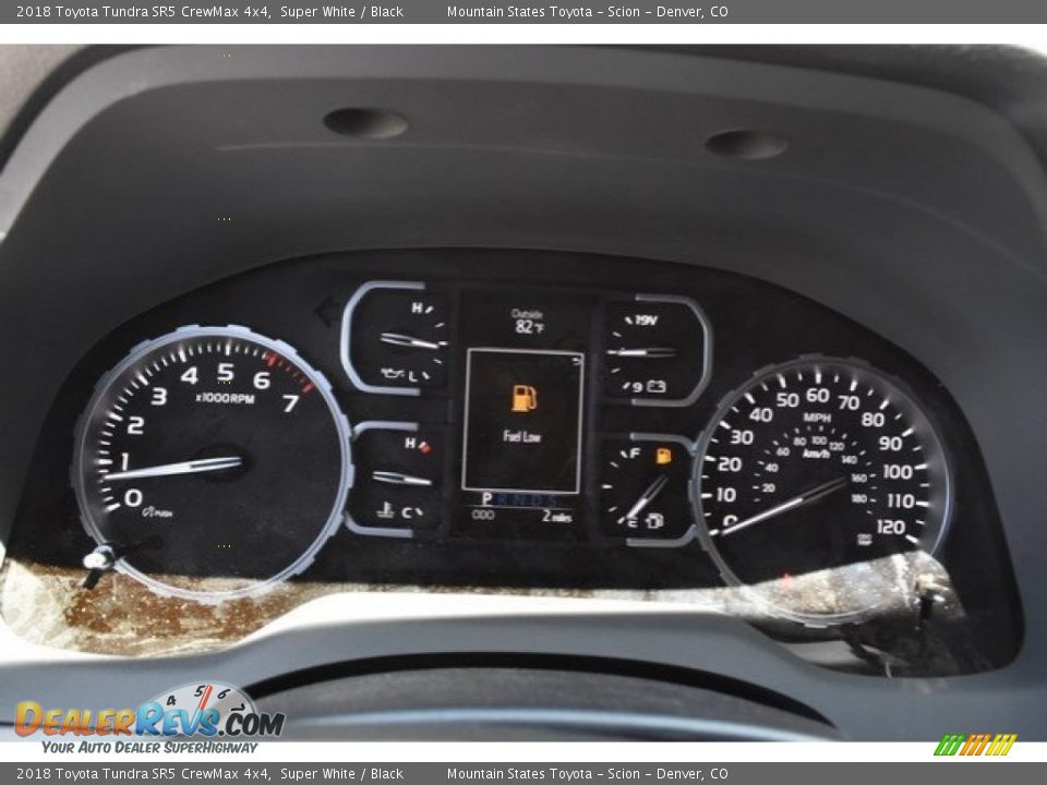 2018 Toyota Tundra SR5 CrewMax 4x4 Super White / Black Photo #28