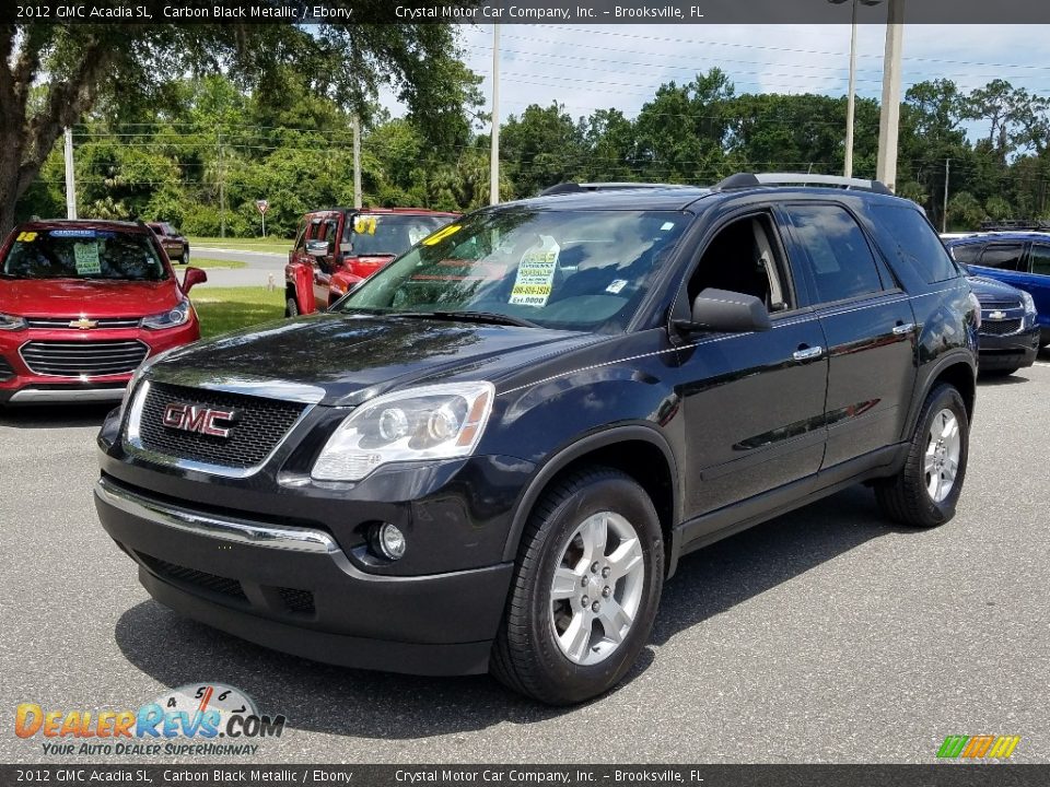 2012 GMC Acadia SL Carbon Black Metallic / Ebony Photo #1