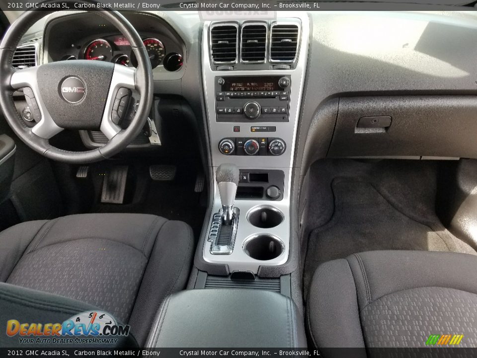 2012 GMC Acadia SL Carbon Black Metallic / Ebony Photo #13