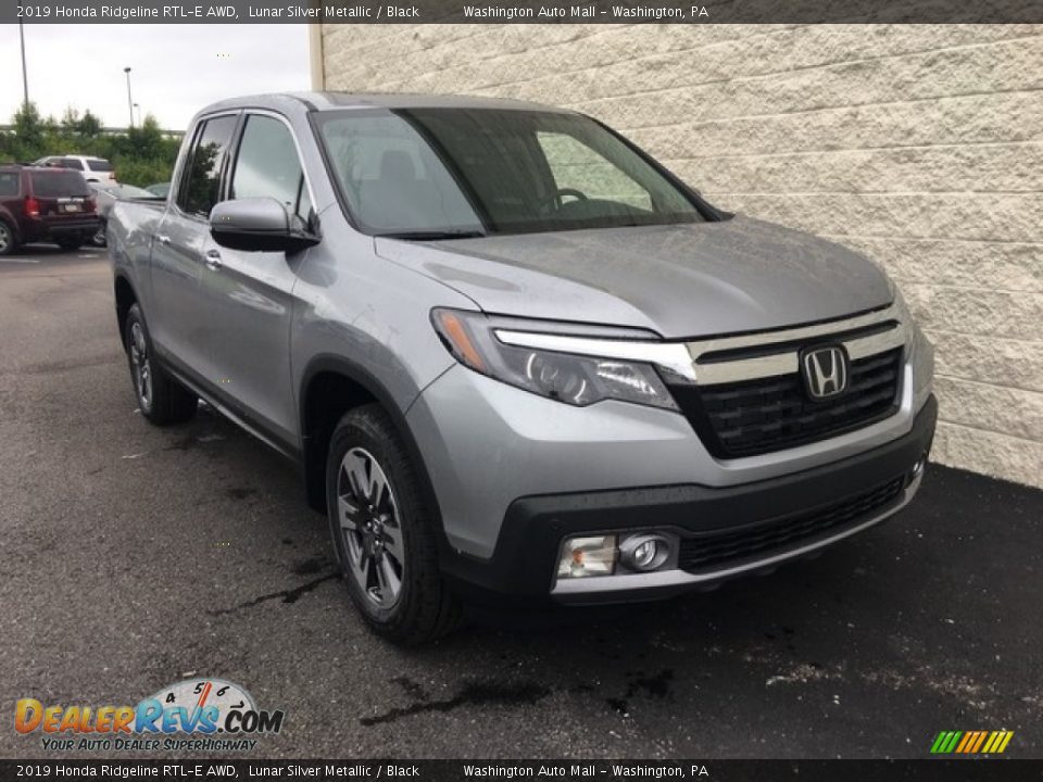 2019 Honda Ridgeline RTL-E AWD Lunar Silver Metallic / Black Photo #1