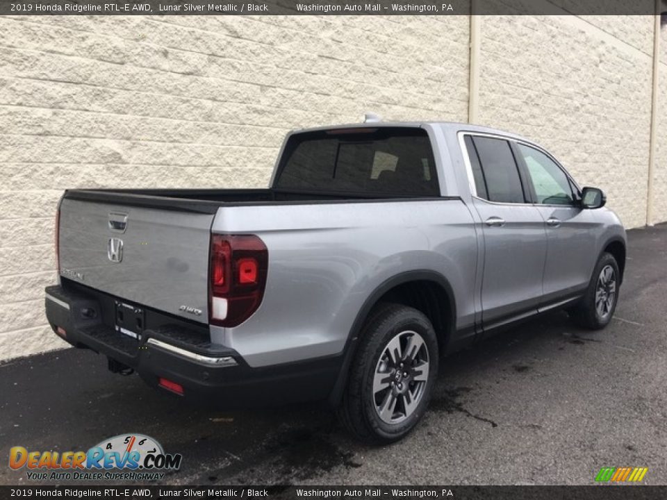 2019 Honda Ridgeline RTL-E AWD Lunar Silver Metallic / Black Photo #4