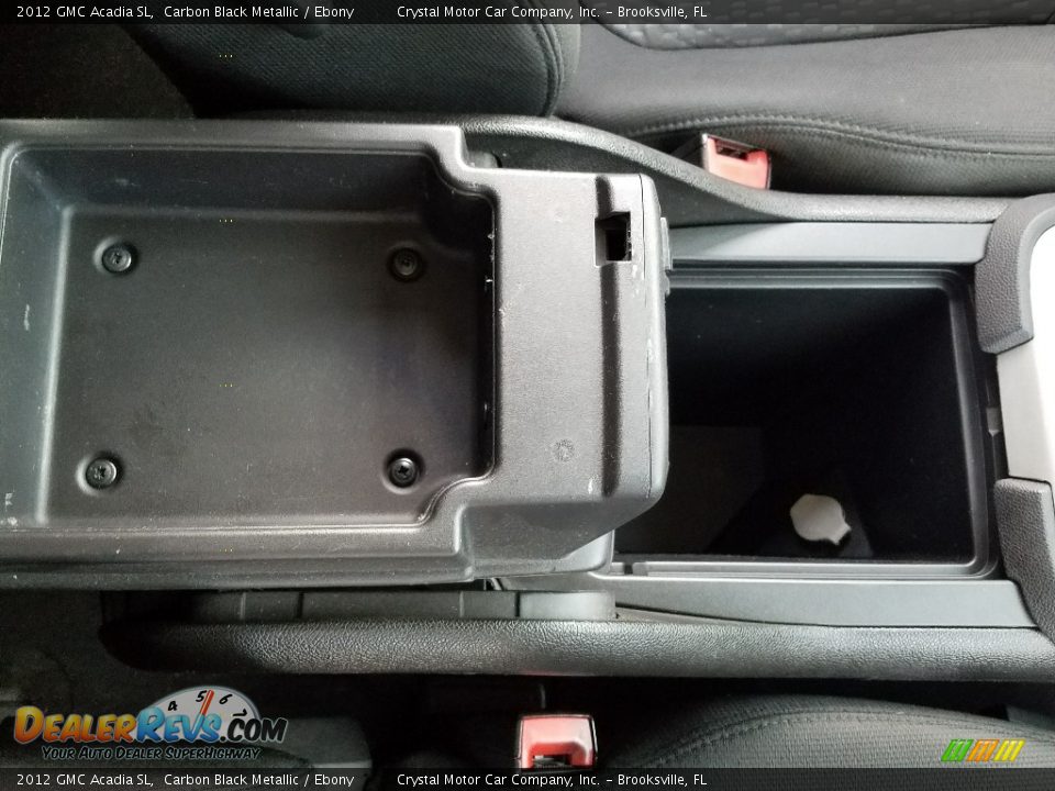 2012 GMC Acadia SL Carbon Black Metallic / Ebony Photo #18